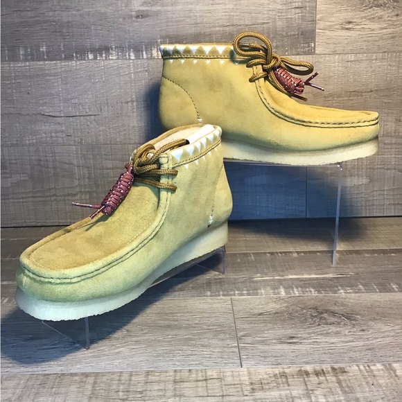 Clarks - Wallabee Boot Oakmoss Warmlined 26169153 - Picture 2 of 7